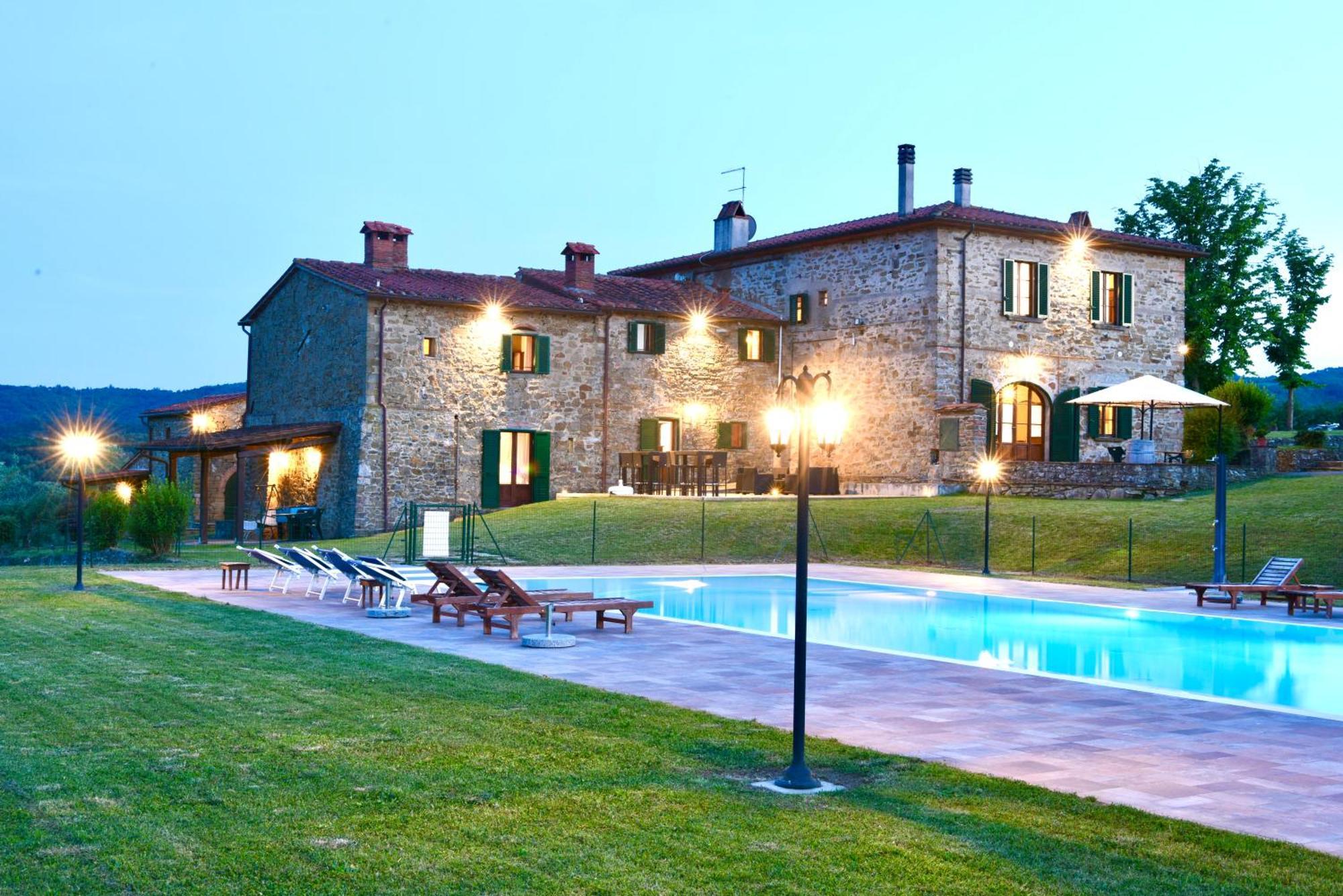 Agriturismo I Poggilunghi Civitella in Val di Chiana Luaran gambar