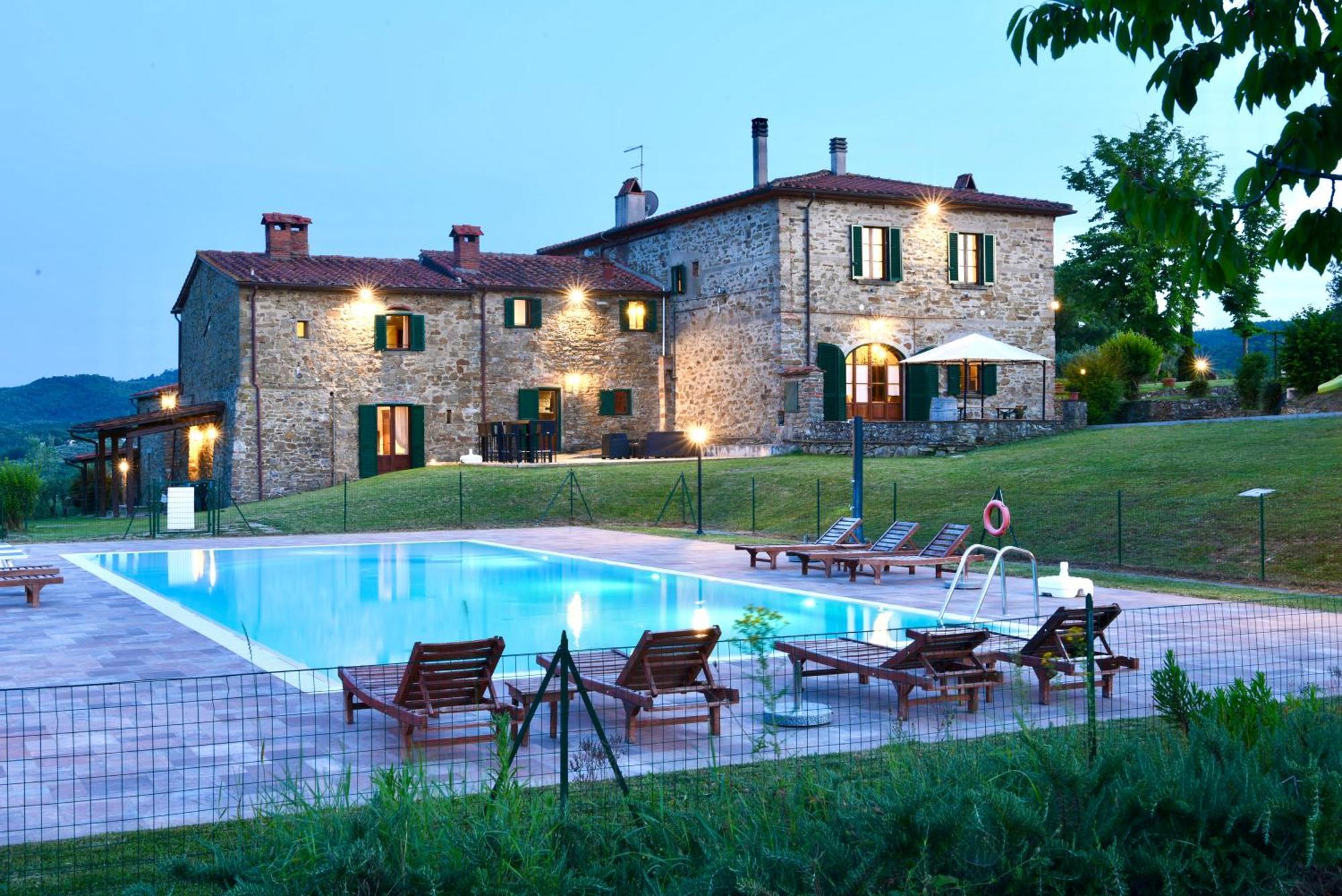 Agriturismo I Poggilunghi Civitella in Val di Chiana Luaran gambar