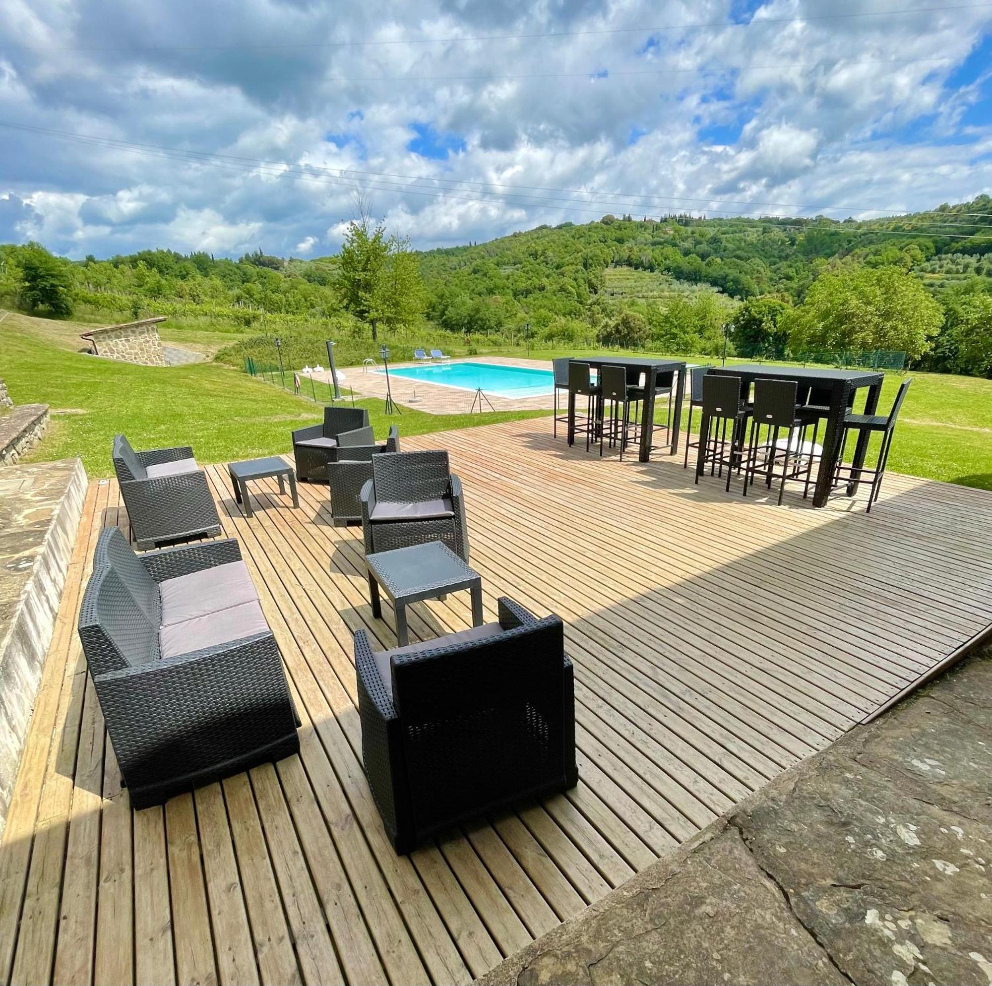 Agriturismo I Poggilunghi Civitella in Val di Chiana Luaran gambar